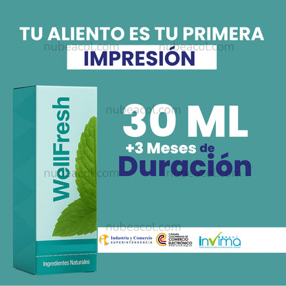 WellFresh - TRATAMIENTO PARA EL MAL ALIENTO (GARANTIZADO)